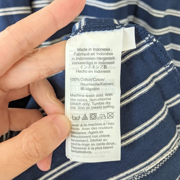 Madewell Tina Stripe T-Shirt Dress - Picture 6 of 6